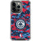 NBA LA Clippers Digi Camo iPhone 15 Pro Clear Case